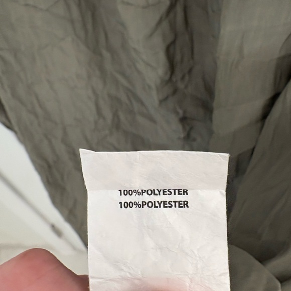 Ramy Brook Olive Green Clara Embellished Slit Sleeve Top Size Small - Picture 5 of 16